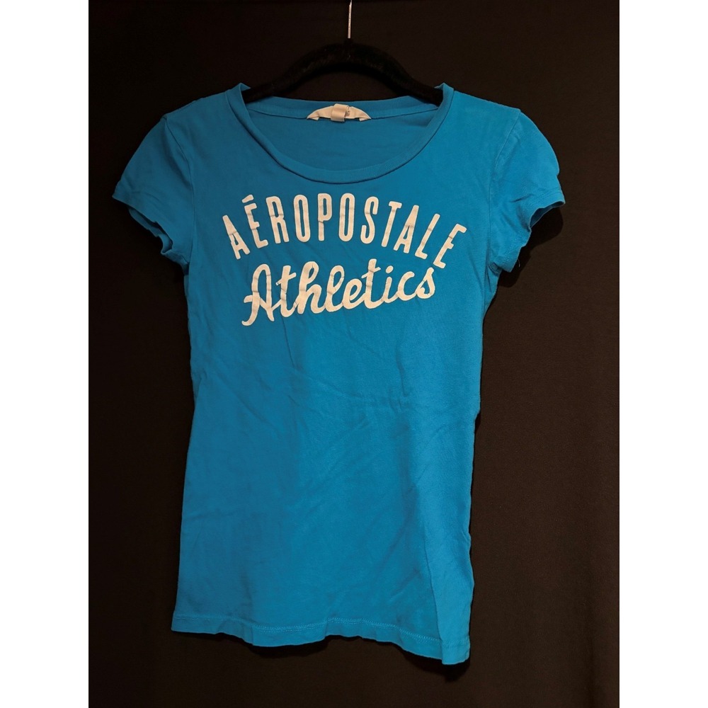 Women's Teal Aeropostale T Shirt Size S